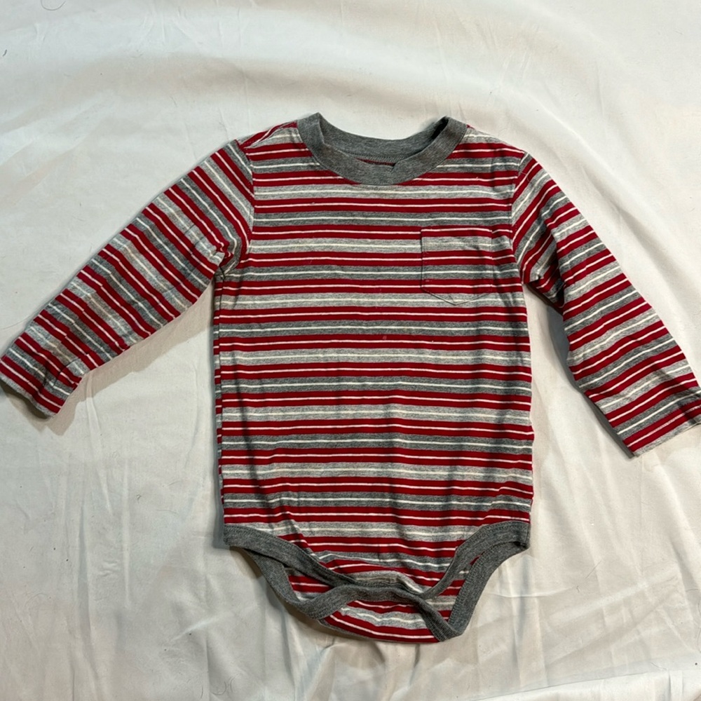 Faded Glory Cotton Onesie, 24 months